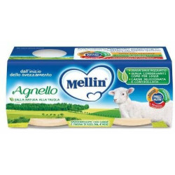 MELLIN 100 % NATÜRLICHES HOMOGENISIERTES LAMM 2 X 80 G