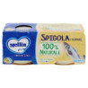 Mellin Spigola e Verdure 100% Naturale Omogeneizzato 2 x 80 g