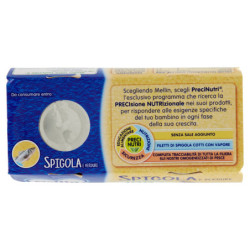 Mellin Spigola e Verdure 100% Naturale Omogeneizzato 2 x 80 g