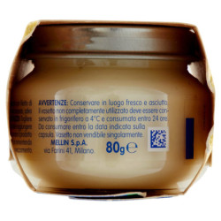 Mellin Spigola e Verdure 100% Naturale Omogeneizzato 2 x 80 g