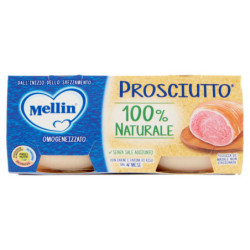 MELLIN OMOGENEIZZATO PROSCIUTTO 2 PEZZI X 80 G