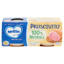 MELLIN OMOGENEIZZATO PROSCIUTTO 2 PEZZI X 80 G