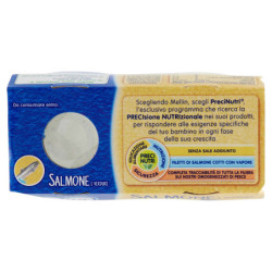 MELLIN OMOGENEIZZATO SALMONE 2 X 80 G