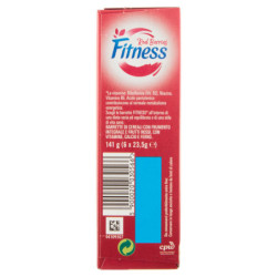 FITNESS FRUTTI ROSSI Barretta di cereali con frumento integrale e frutti rossi 6 pezzi