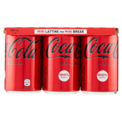 COCA-COLA NULL ZUCKER 150ML X 6 (DOSE)