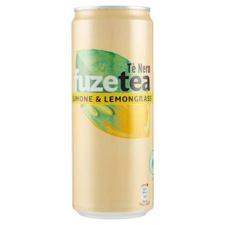 FUZE TEE, ZITRONEN- UND ZITRONENGRAS-TEE 33 CL (SLEEK DOSE)