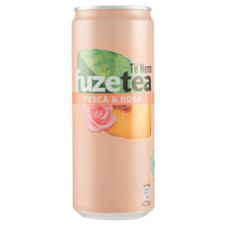 FUZE TEA, Tè alla Pesca e Rosa 33cl (SLEEK CAN)