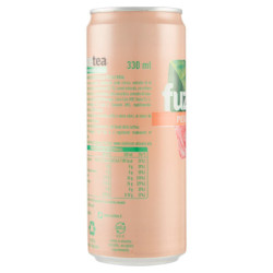 FUZE TEA, Tè alla Pesca e Rosa 33cl (SLEEK CAN)