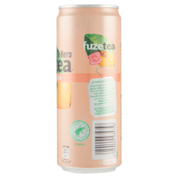 FUZE TEA, Tè alla Pesca e Rosa 33cl (SLEEK CAN)