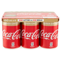 COCA-COLA OHNE KOFFEIN DOSE 6 X 150 ML