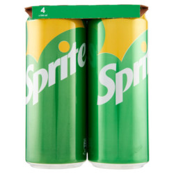 SPRITE, BEBIDA CARBONADA 330ML X 4 (lata)