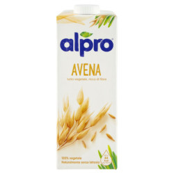 ALPRO CLASSICO, BEBIDA DE AVENA 100% VEGETAL CON VITAMINAS B2, B12 Y 1 LITRO