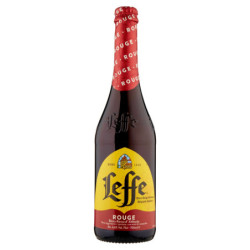 LEFFE ROUGE CERVEZA DE ABADÍA ROJA BELGA DOBLE MALTA BOTELLA 75CL