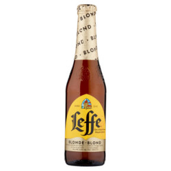 LEFFE BLONDE BELGIAN ABBEY BLONDE DOBLE MALTA BOTELLA 33CL