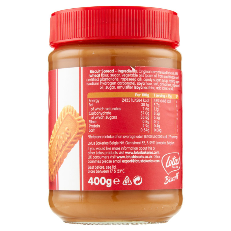 LOTUS BISCOFF STREICHCREME 400 G