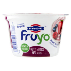 FAGE FRUYO FRUTTI DI BOSCO 0% GRASSI 150 G