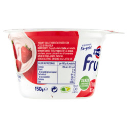 FAGE FRUYO FRAGOLA 0% GRASSI 150 G