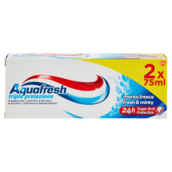 AQUAFRESH TRIPLE PROTECTION...