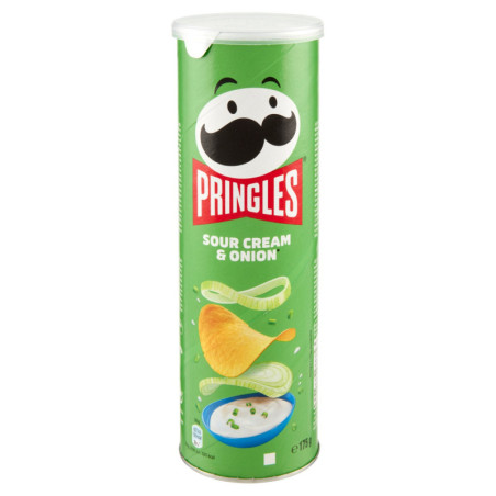 PRINGLES CREMA AGRIA Y CEBOLLA 175 G