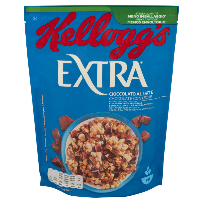 KELLOGG'S EXTRA MILCHSCHOKOLADE 375 G