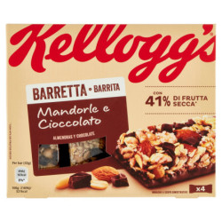 KELLOGG'S ALMOND AND CHOCOLATE BAR 4 X 32 G