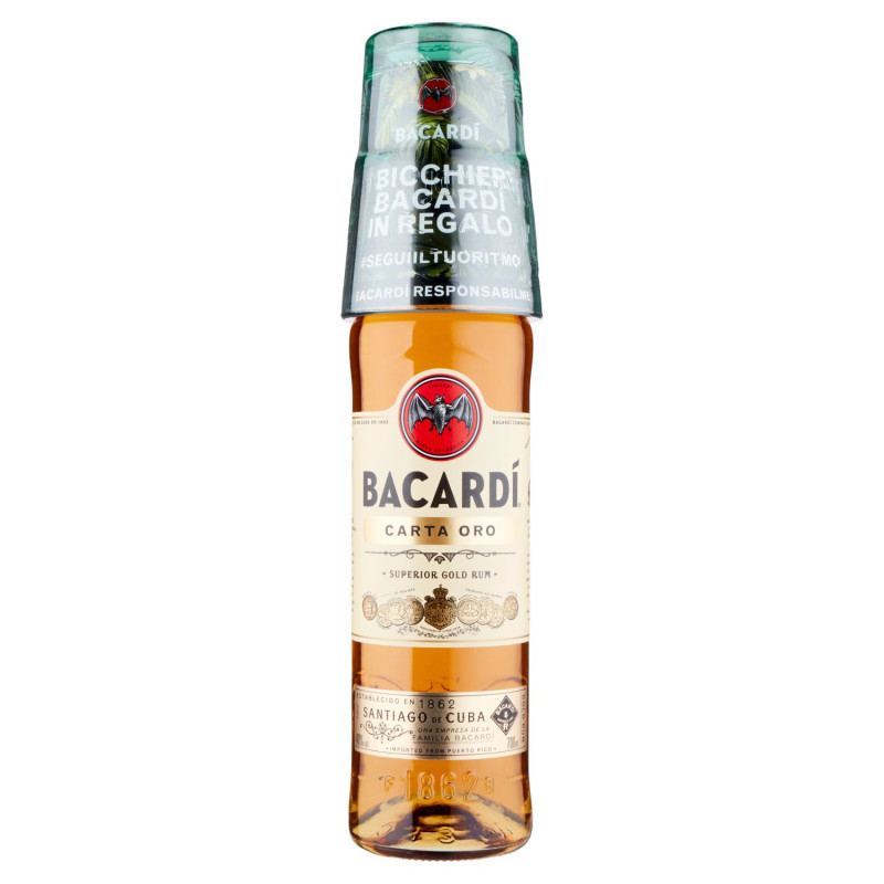 BACARDI CARTA ORO RON SUPERIOR GOLD 700 ML