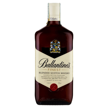 BALLANTINE'S FINEST BLENDED SCOTCH WHISKEY 1 L