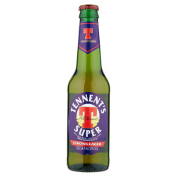 TENNENT'S SUPER BIER STRONG...