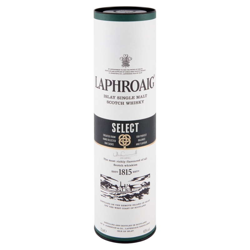 LAPHROAIG SELECT ISLAY WHISKY ESCOCÉS DE MALTA 70 CL