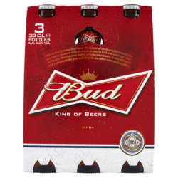 BUD AMERICAN LAGER BEER...