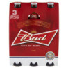 CERVEZA BUD AMERICAN LAGER BOTELLA 3X33CL