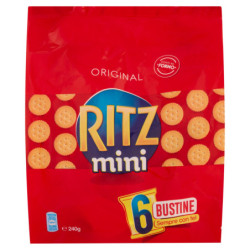 Ritz Original Mini Crackers Multipack 6 Bustine - 240g