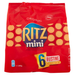 Ritz Original Mini Crackers Multipack 6 Bustine - 240g