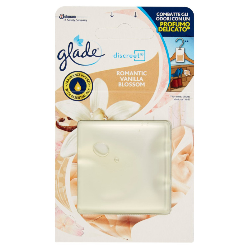 GLADE DISCREET ROMÁNTICO FLOR DE VAINILLA RECAMBIOS 8 G