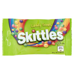 SKITTLES CRAZY SOURS 38 G