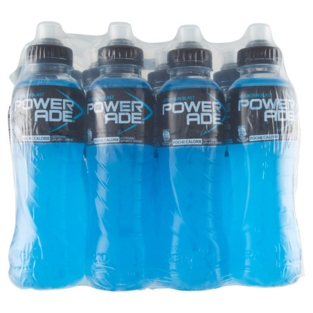 POWERADE MOUNTAIN BLAST, SPORT DRINK 500ML X 12  (PET)