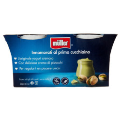 MÜLLER CREAMY JOGHURT PISTAZIE 2 X 125 G