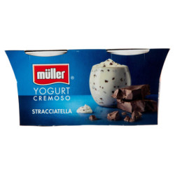 MÜLLER YOGURT CREMOSO STRACCIATELLA 2 X 125 G