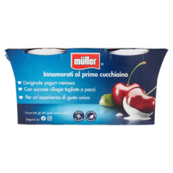 MÜLLER YOGURT CREMOSO CILIEGIA IN PEZZI 2 X 125 G