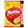 FONZIES THE ORIGINAL CHEESE CORN CRICKLES MULTIPACK 9 BEUTEL – 211,5G