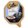 SHEBA PATÉ CLASSICS Nasses Katzenfutter in der Pfanne mit Kalbfleisch, 85 g