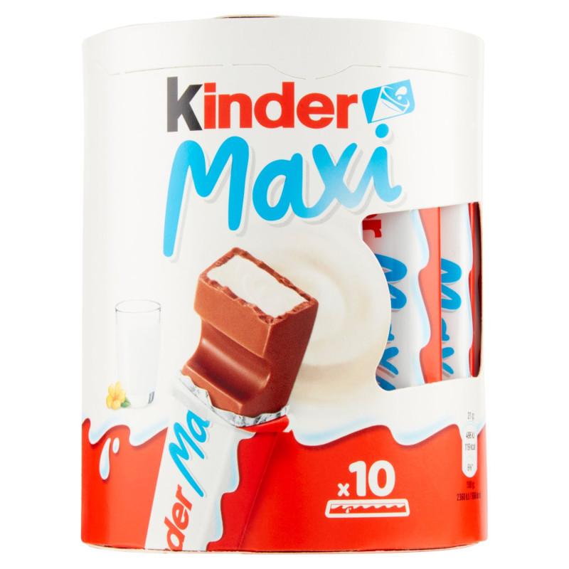 KINDER MAXI 10 X 21 G