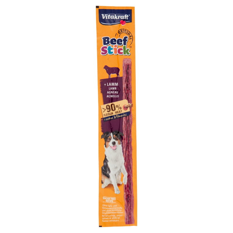 VITAKRAFT BEEF STICK ORIGINAL + AGNELLO 12 G