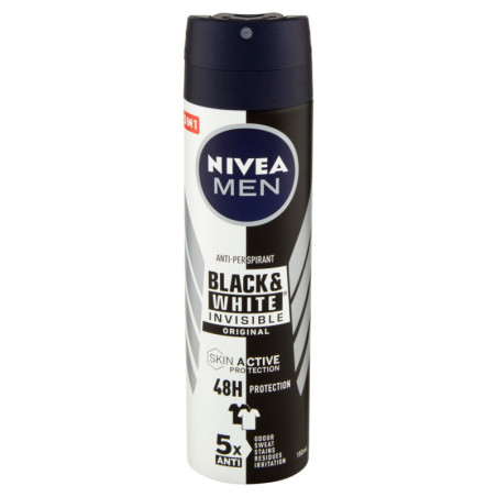 Nivea Men Anti-Perspirant Black & White Invisible Original 150 ml