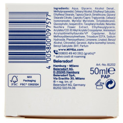 NIVEA CREMA DE DÍA HIDRATANTE REFRESCANTE 24H HIDRATACIÓN SPF 15 50 ML