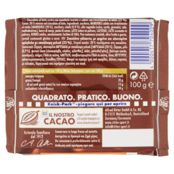 RITTER SPORT ESPECIAL NUECES ALMENDRAS SALADAS Y MIEL 100 G