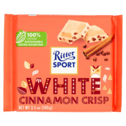 RITTER SPORT CRUJIENTE DE CANELA BLANCO 100 G