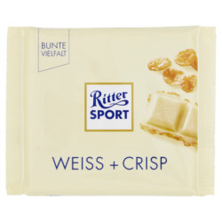 RITTER SPORT BIANCO CRISP 100 G