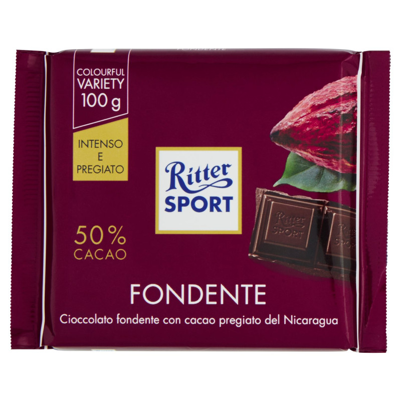 RITTER SPORT OSCURO 100 G