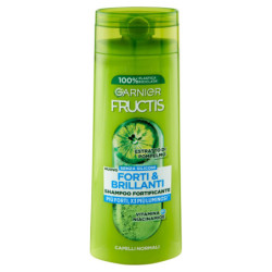 GARNIER FRUCTIS STRONG & BRILLIANT SHAMPOO, STÄRKENDER SHAMPOO FÜR NORMALES HAAR, 250 ML